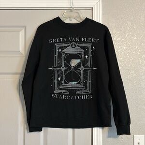 Starcatcher Greta Van Fleet Crewneck Sweater - Black